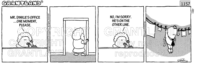 Mr. Dinkle cartoons 1157