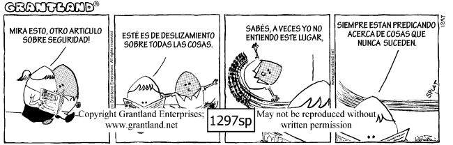 Spanish safety cartoons 1297sp