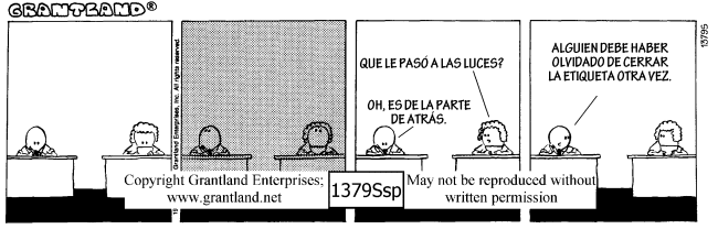 Spanish safety cartoons 1379Ssp