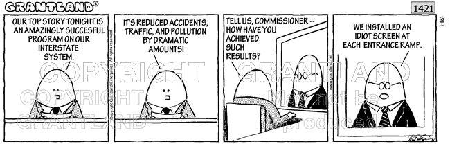 driving cartoon 1421