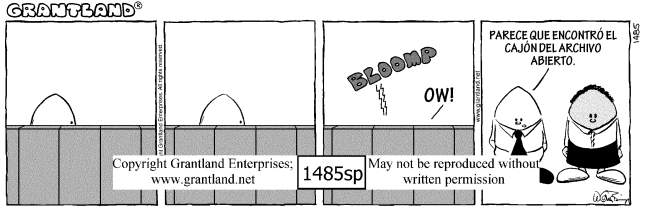 Spanish safety cartoons 1485sp