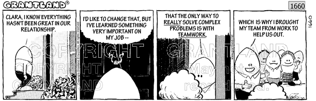 teamwork cartoons 1660