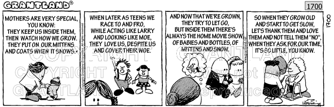 Mother's Day cartoons 1700