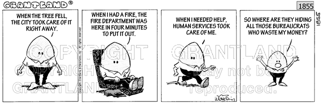 government cartoons 1855