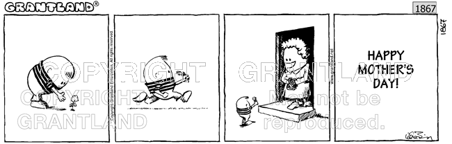 Mother's Day cartoons 1867