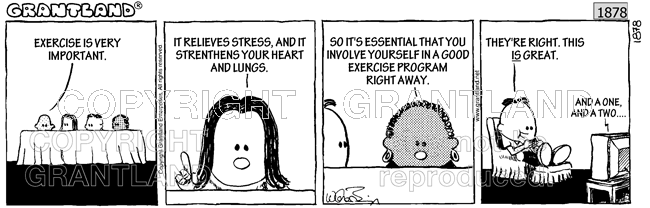 exercise cartoons 1878