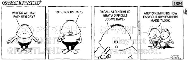 Father's Day cartoons 1884