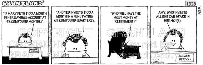 retirement comics 1928
