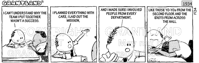 teamwork cartoons 1934