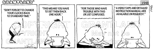 fall cartoons 1948