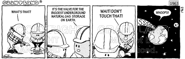 gas cartoons 1963