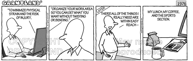ergonomics cartoons 1976