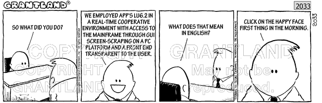 office computer cartoons 2033