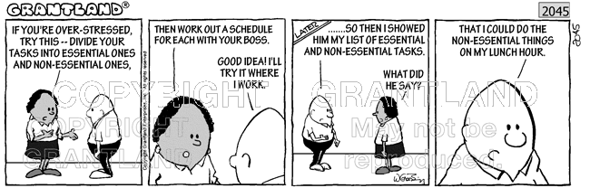 time management cartoons 2045