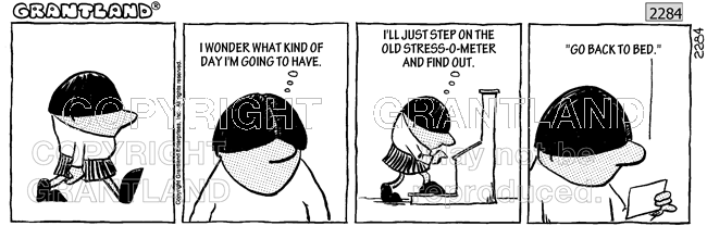 stress cartoons 2284