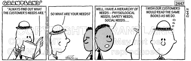 customer survey cartoons 2447