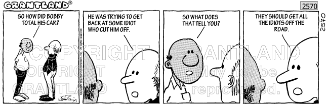 road rage cartoons 2570