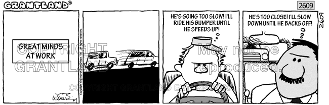 road rage cartoons 2609