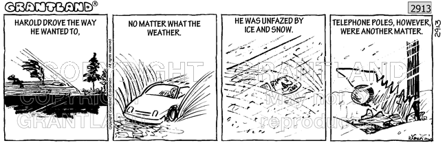safe driving cartoon 2913