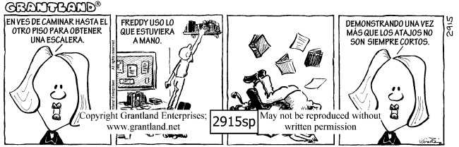 Spanish safety cartoons 2915sp