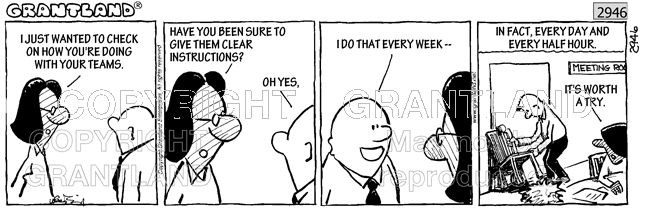 teamwork cartoons 2946