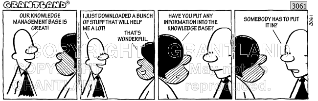 Knowledge Management cartoons 3061