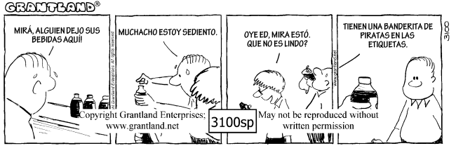 Spanish safety cartoons 3100sp