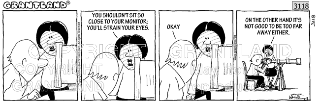 eye safety cartoons 3118