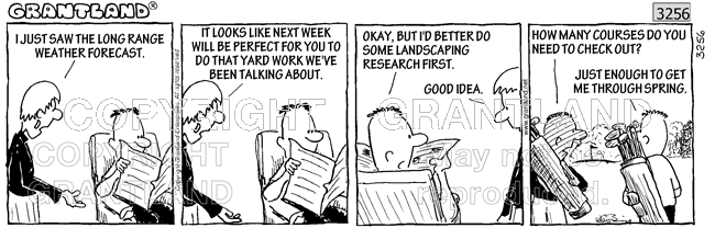 golf cartoons 3256