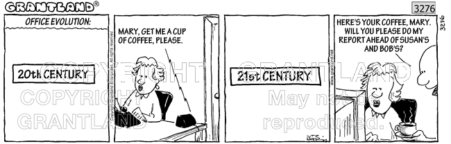 secretary cartoons 3276