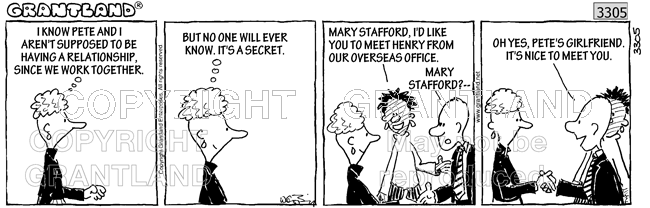office romance cartoons 3305