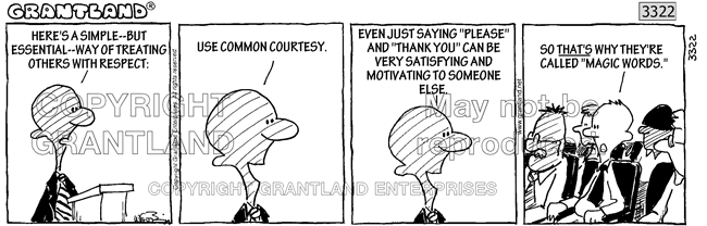 etiquette cartoons 3322