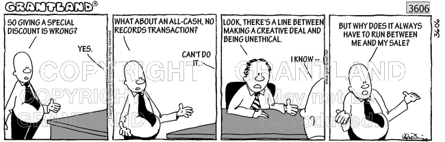 sales ethics cartoons 3606