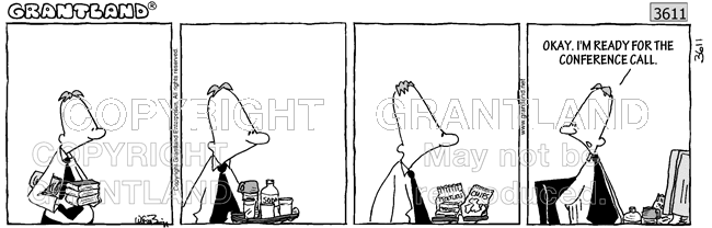 conference call cartoons 3611