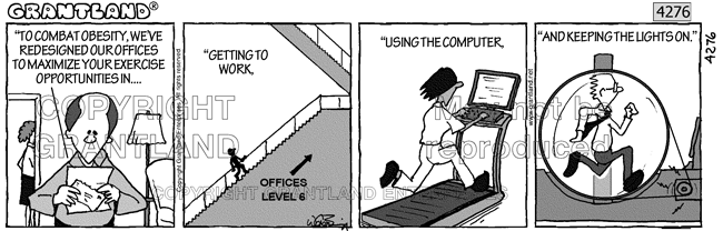 exercise cartoons 4276