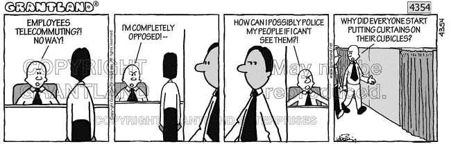 telecommuting cartoons 4354