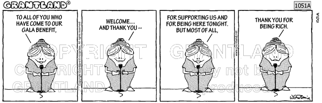nonprofit cartoons 1051A