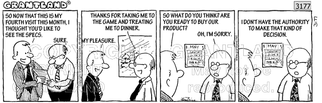 sales decision cartoons 3177