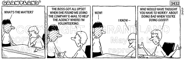 volunteer cartoons 3432