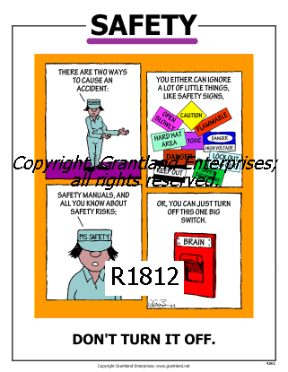 Safety Posters Can Help to Reduce Injuries